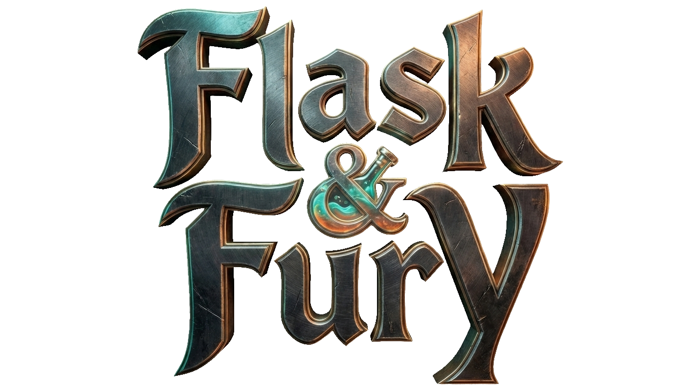Flask & Fury Logo